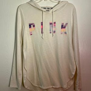 White Victoria’s Secret pullover shirt